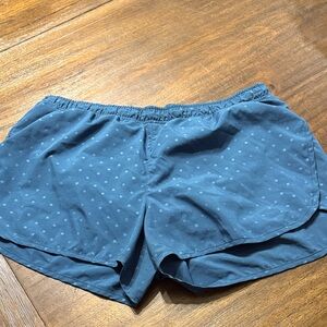 Old Navy Blue Polka Dot Athletic Shorts